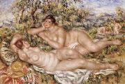 Pierre Renoir The Bathers Norge oil painting reproduction